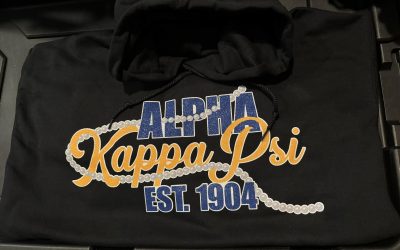 Alpha Kappa Psi Glitter Pear Hoodie